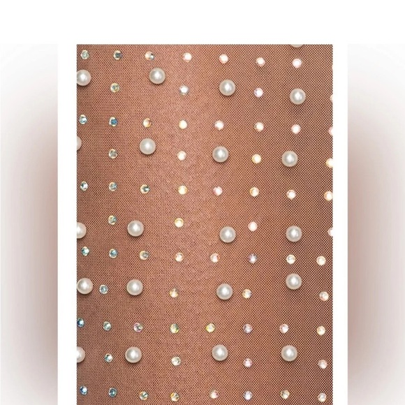 Usweetie Champagne Nights Mesh Dress in White/Ivory Size Small- Nwot/NEVER WORN - Picture 7 of 14